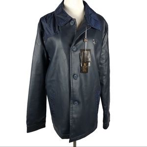 NWT VG World Collection Jacket Italy Navy Size M